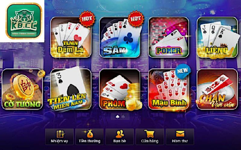 Các chuyên mục game có tại K8CC